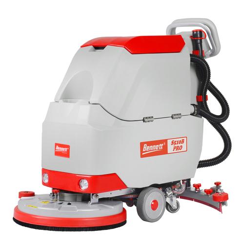bennett百汰 s510b pro 手推式洗地机工厂工业车间机车库物业